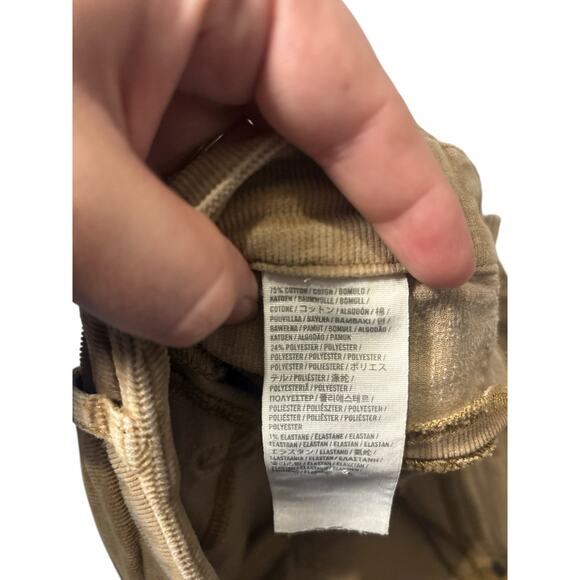 Abercrombie & Fitch Tan Corduroy Skinny Pants W30‎ - Picture 4 of 5